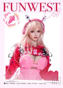 Funwest 157cm5ft2 G-cup Silicone Sex Doll – Lily at rosemarydoll