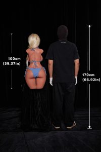 Climax 100cm3ft3 E-cup Ultra Lightweight Silicone Sex Doll Torso - Fiora at rosemarydoll