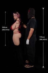 Climax 100cm3ft3 K-cup Ultra Lightweight Silicone Sex Doll Torso -Rhea at rosemarydoll