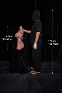 Climax 60cm1ft12 E-cup Ultra Lightweight Silicone Sex Doll Torso #662 at rosemarydoll