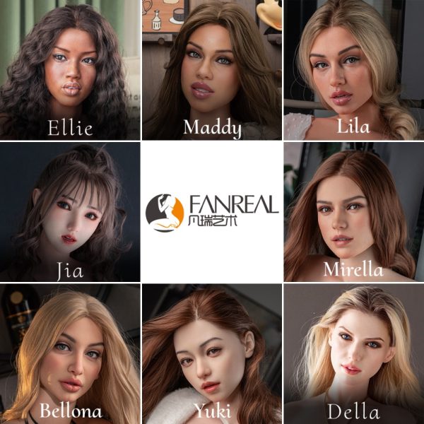 FanReal Doll Sex Doll Heads