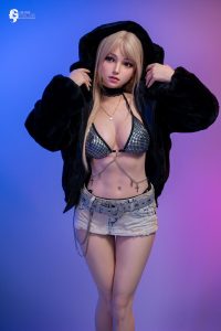GY 156cm5ft1 D-cup Hyper Realistic Silicone Sex Doll - Elina at rosemarydoll